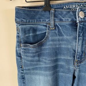 American Eagle Outfitters Super Skinny Jegging Jeans Size 8 Long